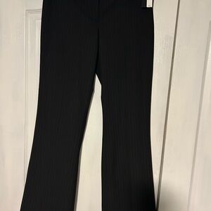 ANTONIO MELANI Black Flare Pants chic work wear
